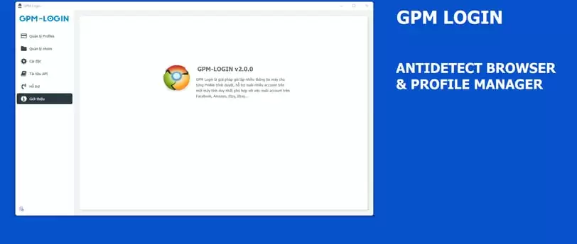 GPM-Login vĩnh viễn không giới hạn máy